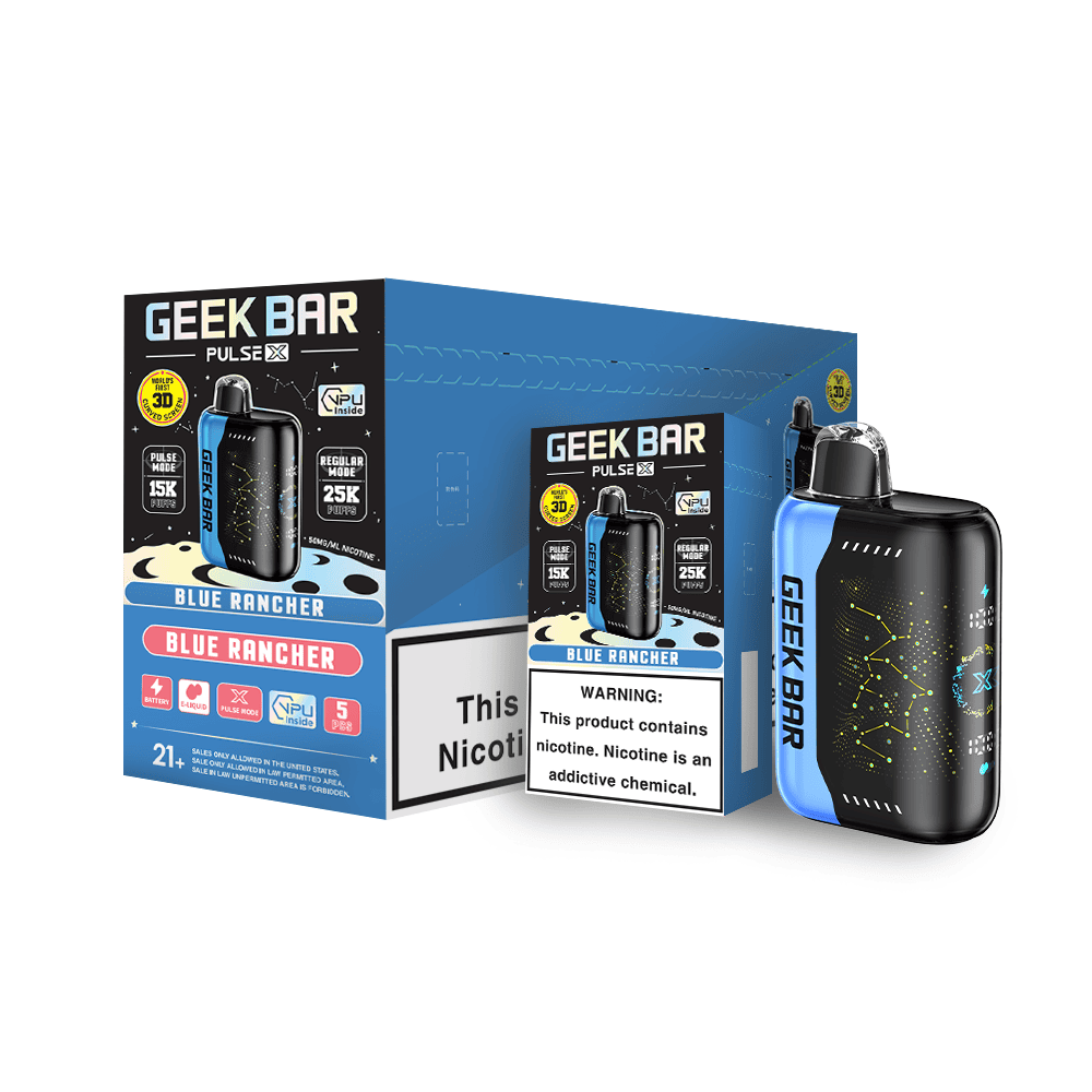 Geek Bar Pulse X 25000 Disposable Vape - Black Coral Wholesale